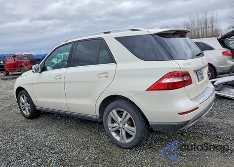 2013 Mercedes-Benz Ml 350 4Matic from USA, damaged, VIN 4JGDA5HB9DA108775